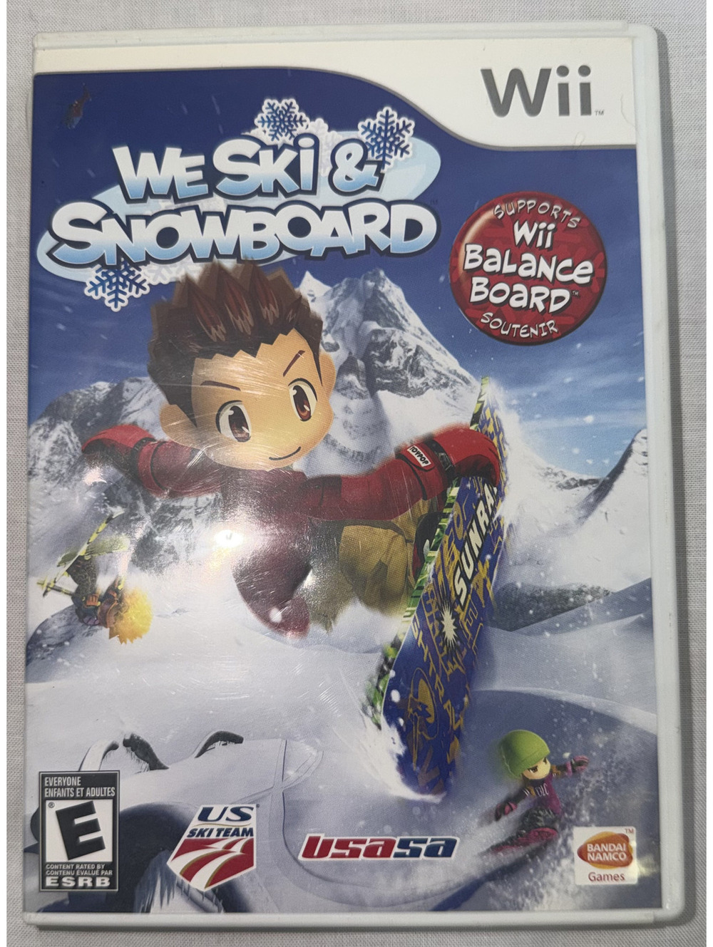 Wii We Ski & SnowBoard Game